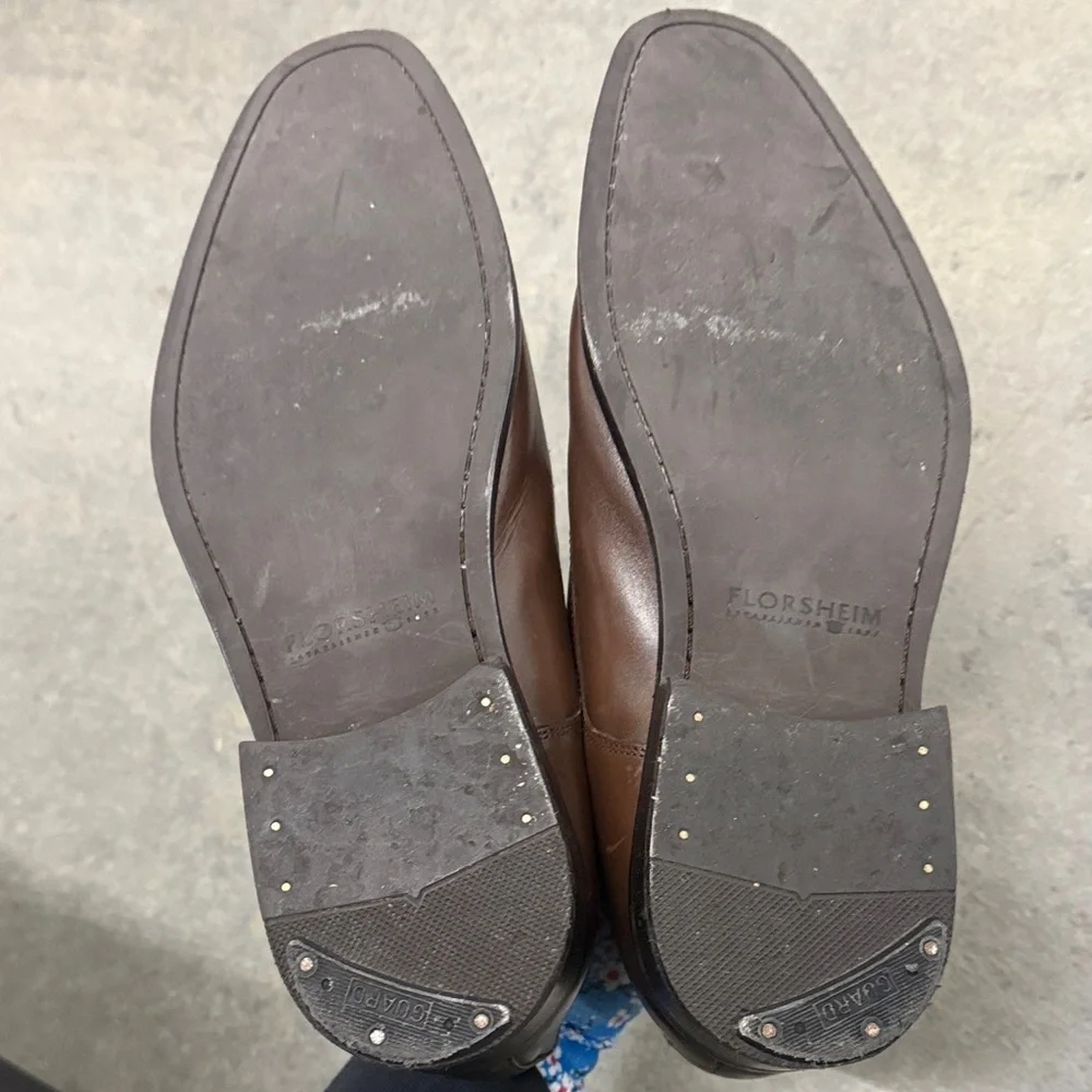 Florsheim Men's Dark Brown Monk Strap Oxfords